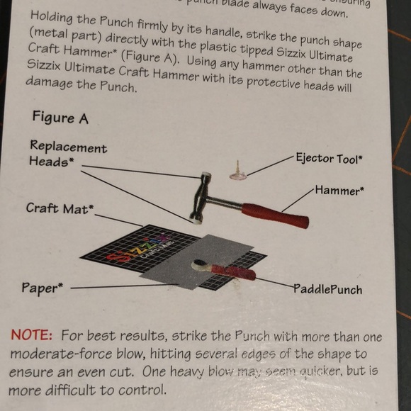 Sizzix PaddlePunch positionable Hand punch dies - Picture 10 of 15